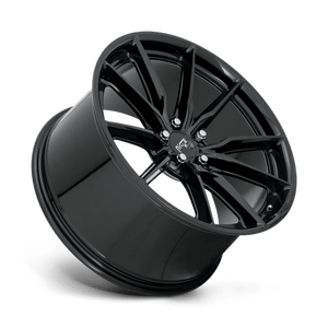 19X9.5 Niche 1PC M240 RAINIER GLOSS BLACK 5X112