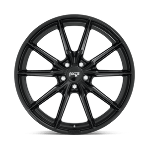 19X9.5 Niche 1PC M240 RAINIER GLOSS BLACK 5X112