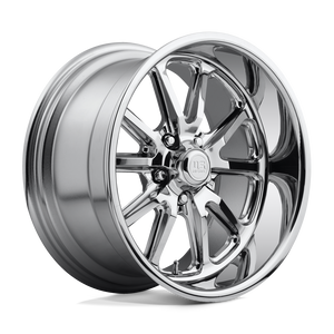 15X7 US Mag 1PC U110 RAMBLER CHROME PLATED 5X114.3