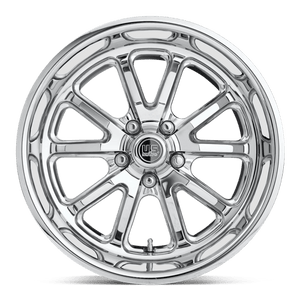 17X8 US Mag 1PC U110 RAMBLER CHROME PLATED 5X120.65