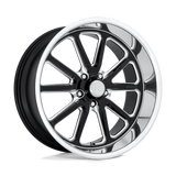 17X8 US Mag 1PC U117 RAMBLER GLOSS BLACK MILLED 5X120.65