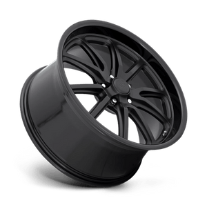 18X8 US Mag 1PC U123 RAMBLER GLOSS BLACK MATTE BLACK 5X120.65
