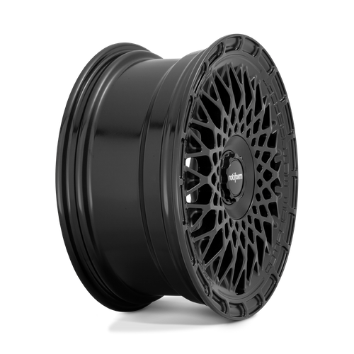 19X8.5 Rotiform R174 LHR-M MATTE BLACK 5X108/5X114.3
