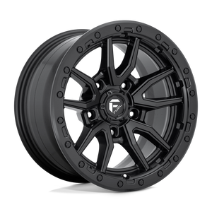 17X9 Fuel 1PC D679 REBEL RIMS - MATTE BLACK 5X127