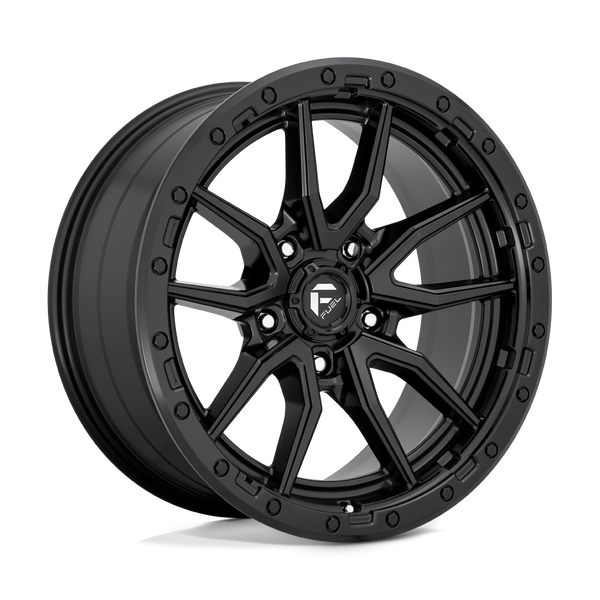 20X9 Fuel 1PC D679 REBEL RIMS - MATTE BLACK 5X127