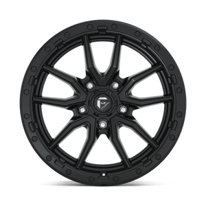 20X9 Fuel 1PC D679 REBEL RIMS - MATTE BLACK 5X127