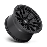 18X9 Fuel 1PC D679 REBEL RIMS - MATTE BLACK 5X127