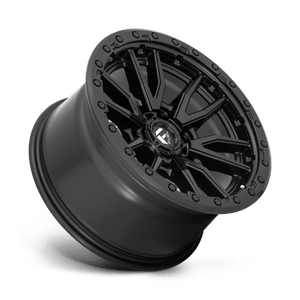 22X9 Fuel 1PC D679 REBEL RIMS -  MATTE BLACK 6X135