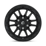 18X9 Fuel 1PC D679 REBEL RIMS - MATTE BLACK 5X127