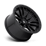 20X10 Fuel 1PC D679 REBEL RIMS -  MATTE BLACK 6X135