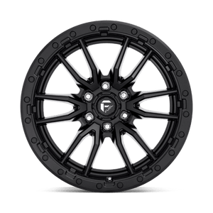 20X10 Fuel 1PC D679 REBEL RIMS - MATTE BLACK 6X139.7
