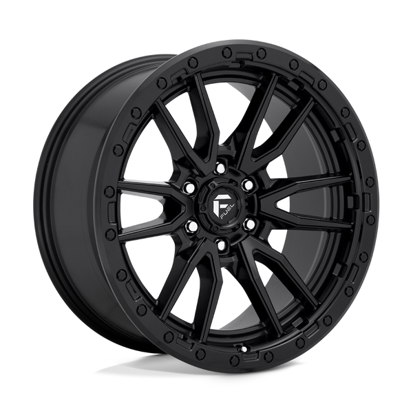 20X9 Fuel 1PC D679 REBEL RIMS - MATTE BLACK 6X135