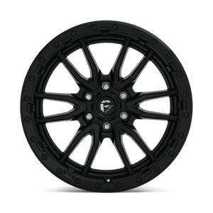 20X9 Fuel 1PC D679 REBEL RIMS - MATTE BLACK 6X139.7