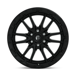 20X9 Fuel 1PC D679 REBEL RIMS - MATTE BLACK 6X135