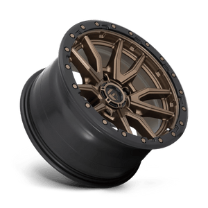 17X9 Fuel 1PC D681 REBEL RIMS - MATTE BRONZE BLACK BEAD RING 5X127