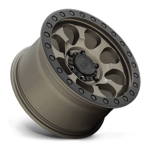 17X8.5 Black Rhino Hard Alloys RIOT MATTE BRONZE W/ BLK RG & BOLTS 5X127
