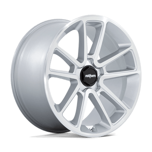 21X10.5 Rotiform R192 BTL GLOSS SILVER W/ MACHINED FACE 5X112