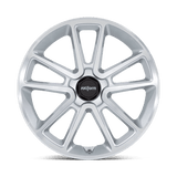21X10.5 Rotiform R192 BTL GLOSS SILVER W/ MACHINED FACE 5X112