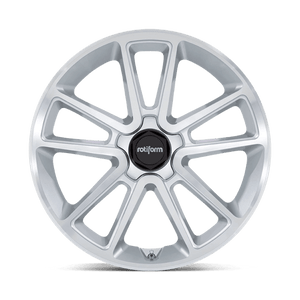 21X10.5 Rotiform R192 BTL GLOSS SILVER W/ MACHINED FACE 5X112