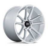 22X12 Rotiform R192 BTL GLOSS SILVER W/ MACHINED FACE 5X112