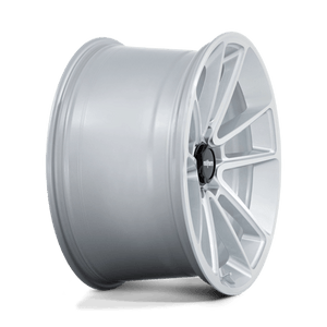 22X12 Rotiform R192 BTL GLOSS SILVER W/ MACHINED FACE 5X130