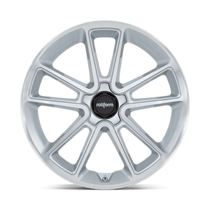 21X11 Rotiform R192 BTL GLOSS SILVER W/ MACHINED FACE 5X130