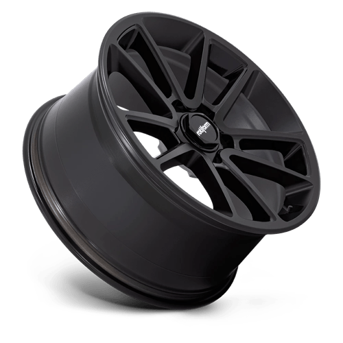 21X10.5 Rotiform R194 BTL MATTE BLACK W/ BLACK CAP 5X112