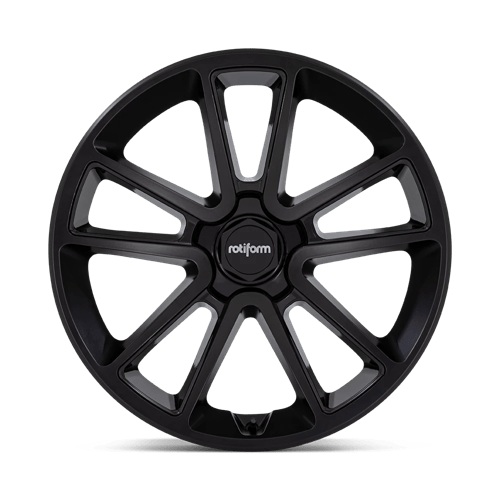 21X10.5 Rotiform R194 BTL MATTE BLACK W/ BLACK CAP 5X112
