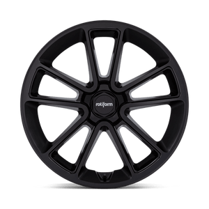 21X9.5 Rotiform R194 BTL MATTE BLACK W/ BLACK CAP 5X112