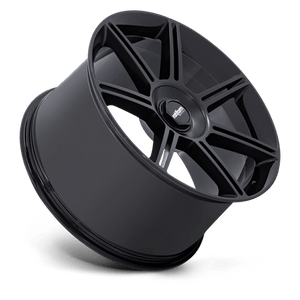 22X10 Rotiform FRA GLOSS BLACK W/ M-BLACK SPOKES 5X130