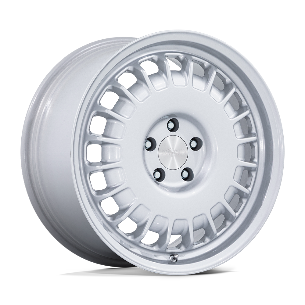 18X8.5 Rotiform RC205 PMF GLOSS SILVER 5X120
