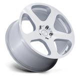20X10 Rotiform RC200 NUE GLOSS SILVER W/ MACHINED FACE 5X120
