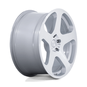 20X10 Rotiform RC200 NUE GLOSS SILVER W/ MACHINED FACE 5X120