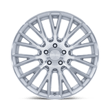 19X8.5 Rotiform RC201 LSE GLOSS SILVER W/ MACHINED FACE 5X112
