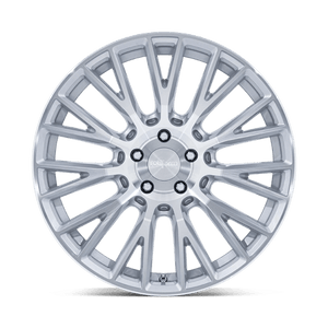 20X8.5 Rotiform RC201 LSE GLOSS SILVER W/ MACHINED FACE 5X112