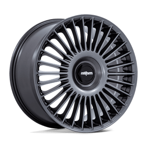 17X8 Rotiform RC202 GRZ MATTE ANTHRACITE BLANK