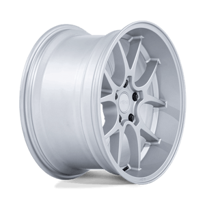 18X8.5 Rotiform RC207 LTN-J MATTE SILVER 5X100