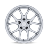 19X8.5 Rotiform RC207 LTN-J MATTE SILVER 5X112
