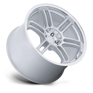 19X10.5 Rotiform RC209 RPS MATTE SILVER W/ DIAMOND CUT LI 5X120