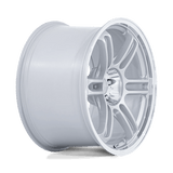 18X9.5 Rotiform RC209 RPS MATTE SILVER W/ DIAMOND CUT LI 5X120