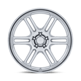 18X8.5 Rotiform RC209 RPS MATTE SILVER W/ DIAMOND CUT LI 5X114.3