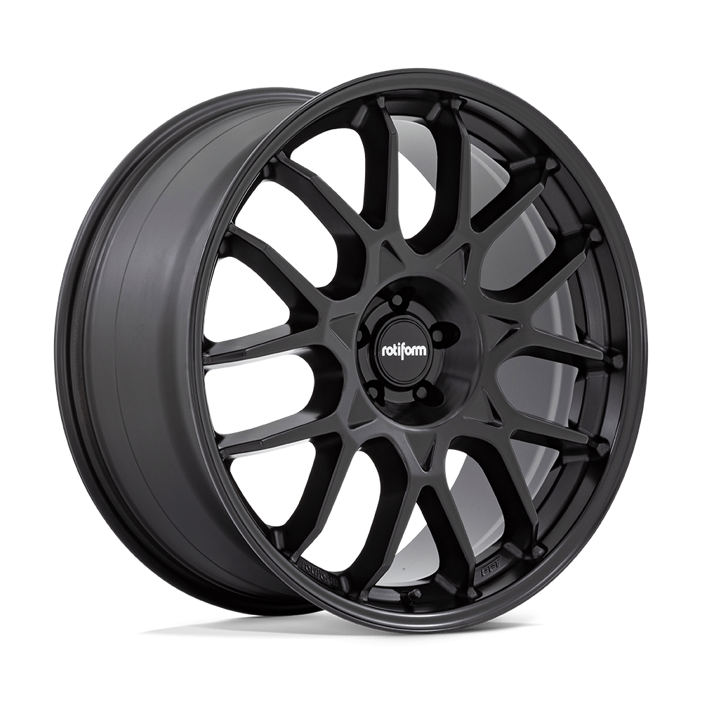 22X12 Rotiform R195 ZWS MATTE BLACK 5X112
