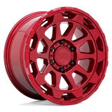 18" Black Rhino Hard Alloys ROTOR CANDY RED 6X120