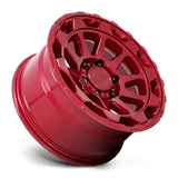 18X9 Black Rhino Hard Alloys ROTOR CANDY RED 6X120