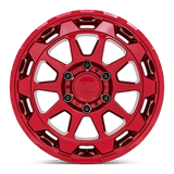 20" Black Rhino Hard Alloys ROTOR CANDY RED 6X139.7