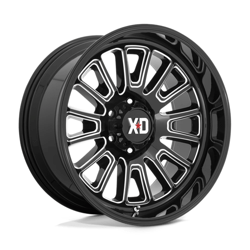 22X10 XD XD864 ROVER GLOSS BLACK MILLED 8X165.1