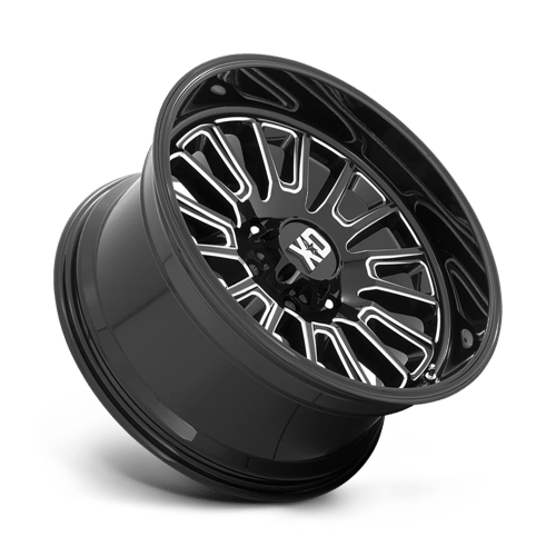 22X12 XD XD864 ROVER GLOSS BLACK MILLED 8X170