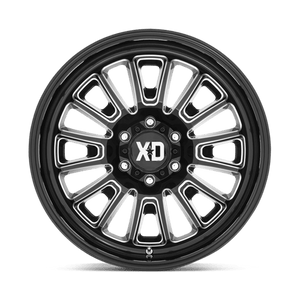20X9 XD XD864 ROVER GLOSS BLACK MILLED 6X139.7