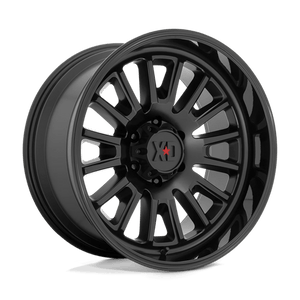 20X9 XD XD864 ROVER SATIN BLACK W/ GLOSS BLACK LIP 6X139.7