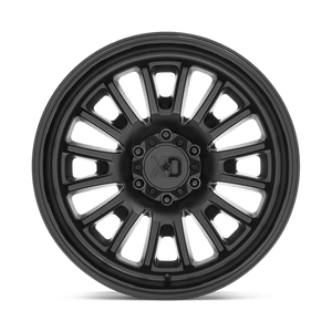 22X10 XD XD864 ROVER SATIN BLACK W/ GLOSS BLACK LIP 8X170